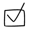 Check Box Validate Line Element from Hand Drawn Icons - Variable Thickness Set