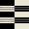 Checker Line Element from Patterns Tiles - Monochrome Set