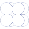 Circle Flower Element from Symbols 3D - Line Set