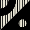 Circle Point Triangle Stripe Line Element from Patterns Tiles - Monochrome Set