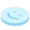 Circle Smile Element from Symbols 3D - Shade Set