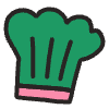 Cook Hat Element from Doodles - Classic Set