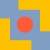 Corner Point Element from Patterns Tiles - Color Set