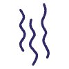 Curcle Line Element from Scribbles - Variable Line Thickness Set