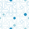 Cyber Abstract Background 1 Element from Patterns Cyber - Monochrome Set