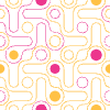 Cyber Abstract Background 1 Element from Patterns Cyber - Colors Set