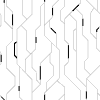 Cyber Abstract Background 12 Element from Patterns Cyber - Monochrome Set