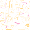 Cyber Abstract Background 13 Element from Patterns Cyber - Colors Set