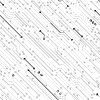 Cyber Abstract Background 29 Element from Patterns Cyber - Monochrome Set