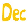December Element from Doodles - Flat Set