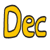 December Element from Doodles - Classic Set