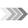 Direction Arrow Status 3 Element from Cyber GUI Elements Set