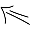 Double Lines Arrow Line 2 Element from Arrows - Variable Line Thickness Set