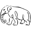 Elephant Element from Symbols - Flourishes Set