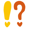 Exclamation Element from Doodles - Flat Set