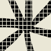 Explode Gingham Element from Patterns Tiles - Monochrome Set