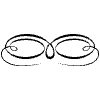 Eyeglass Element from Symbols - Flourishes Set
