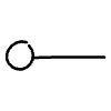 Filled Bullet Point Right Element from Annotations - Variable Line Thickness Set