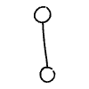 Filled Bullet Two Way Element from Annotations - Variable Line Thickness Set