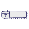 Filled Date Element from Annotations - Variable Line Thickness Set