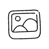 Filled Picture Element from Hand Drawn Icons - Variable Thickness Set
