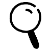 Filled Pin Circle Element from Hand Drawn Icons - Variable Thickness Set
