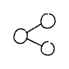 Filled Share Element from Hand Drawn Icons - Variable Thickness Set