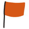 Flag 1 Element from Doodles - Flat Set