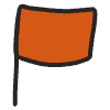 Flag 1 Element from Doodles - Classic Set