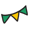 Flag 2 Element from Doodles - Classic Set