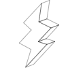 Flash 1 Element from Symbols 3D - Line Set