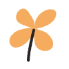 Flower 3 Element from Doodles - Flat Set
