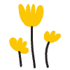 Flower 8 Element from Doodles - Flat Set