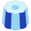 Flower Pudding Element from Symbols 3D - Duo Set