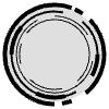 Focus Target Circle 1 Element from Cyber GUI Elements Set