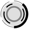 Focus Target Circle 8 Element from Cyber GUI Elements Set