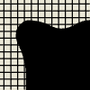 Frame Gingham Element from Patterns Tiles - Monochrome Set