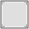 Frame Profile Square Element from Cyber GUI Elements Set
