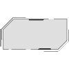 Frame Screen Interface 6 Element from Cyber GUI Elements Set