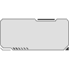 Frame Screen Interface 8 Element from Cyber GUI Elements Set