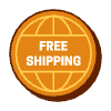 Free Shipping Globe Element from Badges Geometric Set