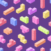 Game 4 Element from Backgrounds - Seamless Set