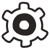 Gear Setting Element from Doodles - Monochrome Set