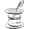 Glass Spoon Element from Symbols - Flourishes Set