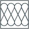 Glasses Stained Mosaic 37 Element from Patterns Mosaic - Linear Set