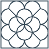 Glasses Stained Mosaic 59 Element from Patterns Mosaic - Linear Set