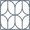 Glasses Stained Mosaic 61 Element from Patterns Mosaic - Linear Set
