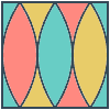 Glasses Stained Mosaic 7 Element from Patterns Mosaic - Colors Set