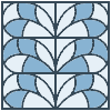 Glasses Stained Mosaic 73 Element from Patterns Mosaic - Monochrome Set
