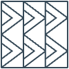 Glasses Stained Mosaic 8 Element from Patterns Mosaic - Linear Set